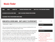 Tablet Screenshot of music-finder.net